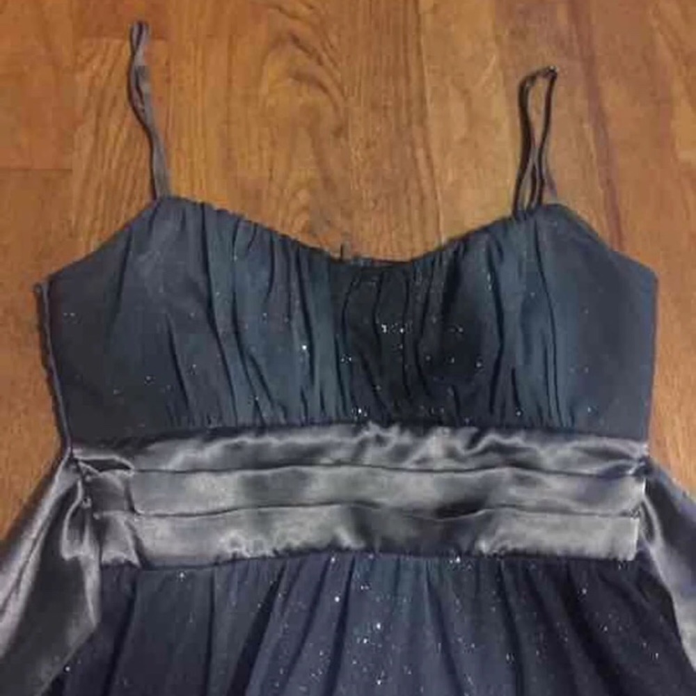 Ruby Rox Sparkly Gray Dress - Picture 4 of 4